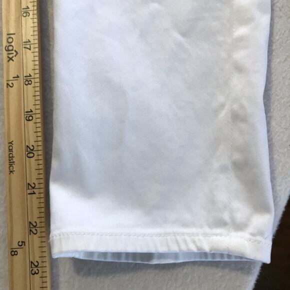 AG Adriano Goldschmied womens 28 white skinny jeans modal cotton blend soft - Picture 7 of 11